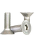 M8-1.25 x 20 mm Flat Head Socket Cap Screws, 18-8 Stainless Steel A2, Full Thread, Coarse (UNC), Qty 100