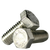 5/16"-24 x 1" Hex Cap Screws, 18-8 Stainless Steel A2, Full Thread, Fine (UNF), ASTM F593, Qty 100