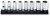 Ko-ken RS3300XZ/8 3/8 Sq. Dr. Socket set  8-19mm 6 point 200mm Z-series 8 pieces