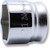 Ko-ken 3400MZ-21 3/8 Sq. Dr. Socket  21mm 6 point Length 23mm Z-series