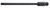 Ko-ken 183X.150-M12 7/16 Hex Dr. Bit XZN M12 Triple Square Length 150mm