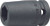 Ko-ken 12460M-5.5 1/4 Sq. Dr. Socket  5.5mm 6 point Length 23mm Self-Tapping screw