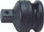 Ko-ken 13322A-B 3/8 Sq. Dr. Adaptor  1/4 Square Length 27mm Ball type