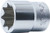 Ko-ken 2415M-10 1/4 Sq. Dr. Socket  10mm Double Square Length 22mm