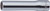 Ko-ken AS2305A-3/8 1/4 Sq. Dr. Socket  3/8 12 point 50mm Aerospace