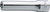 Ko-ken 2325-E8 1/4 Sq. Dr. Deep TORX® E8 Socket - Length 50mm