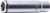 Ko-ken 2350M-12 1/4 Sq. Dr. Deep NUT GRIP® Socket 12mm Nut Grip