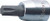 Ko-ken 2025.28-T40 1/4 Sq. Dr. TORX® T40 Bit Socket - Length 28mm