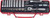 Ko-ken 2277 1/4 Sq. Dr. 21 Piece Metric 6-Point Socket Set  5.5-13mm