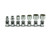 Ko-ken RS3445W/7 3/8 Sq. Dr. Universal Socket set Whitworth 1/8-1/2 12 point 200mm  7 pieces