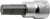 Ko-ken 3010A.50-5/32 3/8 Sq. Dr. Bit Socket  1/8 Hex Length 50mm