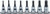 Ko-ken RS3025/8-IP 3/8 Sq. Dr. 8 Piece TORXplus® Bit Socket set 20IP-55IP
