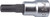 Ko-ken 3027.100-M5 3/8 Sq. Dr. Bit Socket Ribe-CV M5  Length 100mm