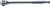 Ko-ken 3753P-250 3/8 Sq. Dr. Ratchet Handle  24 teeth Long Length 250mm  Polished Handle