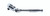 Ko-ken 3774PS 3/8 Sq. Dr. Ratchet Handle  24 teeth Flexible Head Length 175mm  Polished Handle