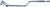 Ko-ken 3774P-SR 3/8 Sq. Dr. Ratchet Handle  24 teeth Flexible Head Length 310mm  Polished Handle