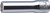 Ko-ken 4310M-11 1/2 Sq. Dr. Socket  11mm Surface Length 77mm