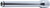 Ko-ken 4325(2B)-E8(L140) 1/2 Sq. Dr. Extra Deep NUT GRIP® TORX® E8 Socket - Length 140mm
