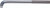 Ko-ken 4788-250 1/2 Sq. Dr. L Handle    Length 250mm
