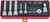 Ko-ken 4254 3/8, 1/2 Sq. Dr. 12 Piece TORX® Short/Deep Socket set E6-E14