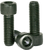 5/8"-18 x 2 1/2" Socket Head Cap Screws, Thermal Black Oxide, Partial Thread, Fine (UNF), Alloy Steel, Qty 25