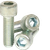 5/16"-18 x 3/4" Socket Head Cap Screws, Zinc-Bake Cr+3, Full Thread, Coarse (UNC), Alloy Steel, Qty 100