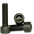 M14-2.00 x 75 mm Socket Head Cap Screws, Metric Class 12.9, Thermal Black Oxide, Partial Thread, Coarse (UNC), ISO 4762 / DIN 912, Qty 25