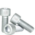 M3-0.50 x 30 mm Socket Head Cap Screws, Metric Class 12.9, Zinc-Bake Cr+3, Partial Thread, Coarse (UNC), ISO 4762 / DIN 912, Qty 100
