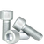 M5-0.80 x 14 mm Socket Head Cap Screws, Metric Class 12.9, Zinc-Bake Cr+3, Full Thread, Coarse (UNC), ISO 4762 / DIN 912, Qty 100