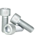 M6-1.00 x 50 mm Socket Head Cap Screws, Metric Class 12.9, Zinc-Bake Cr+3, Partial Thread, Coarse (UNC), ISO 4762 / DIN 912, Qty 100