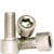 M4-0.70 x 25 mm Socket Head Cap Screws, 316 Stainless Steel A4, Full Thread, Coarse (UNC), DIN 912, Qty 100