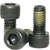 5/16"-24 x 1/2" Socket Head Cap Screws, Thermal Black Oxide, Full Thread, Fine (UNF), Alloy Steel, Nylon Patch, Qty 100