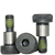 1/2"-3/8-16 x 2 1/4" Socket Shoulder Screws, Nylon-Patch Thermal Black Oxide, Coarse (UNC), Alloy Steel, Qty 25