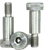 5/16"-1/4-20 x 2 1/4" Socket Shoulder Screws, 18-8 Stainless Steel, Coarse (UNC), Qty 25