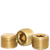 3/8"-18 Pipe Plugs, 3/4" Taper, Dry-Seal, Brass, Made in USA, Qty 50