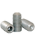 1/2"-13 x 3/4" Socket Set Screws, Cup Point, Zinc-Bake Cr+3, Coarse (UNC), Alloy Steel, Qty 100