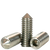 5/16"-18 x 1" Socket Set Screws, Cone Point, 18-8 Stainless Steel, Coarse (UNC), Qty 100