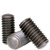 #5-40 x 3/16" Socket Set Screws, Oval Point, Black Oxide, Coarse (UNC), Alloy Steel, Qty 100