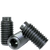 1/4"-28 x 1 1/4" Socket Set Screws, 1/2 Dog Point, Black Oxide, Fine (UNF), Alloy Steel, Qty 100