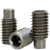 5/16"-18 x 1 1/4" Socket Set Screws, Full Dog Point, Black Oxide, Coarse (UNC), Alloy Steel, Qty 100