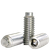 #6-32 x 3/8" Socket Set Screws, 1/2 Dog Point, 18-8 Stainless Steel, Coarse (UNC), Qty 100