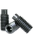 M10-1.50 x 16 mm Socket Set Screws, Dog Point, Metric Class 45H, Black Oxide, Coarse (UNC), Alloy Steel, ISO 4028 / DIN 915, Qty 100