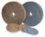 Alfa Tools UW30401 4" x 1/4" x 1/4" 2 Silicon Carbide Fine Unitized Wheel