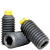 5/16"-24 x 3/8" Socket Set Screws, Nylon-Tip, Black Oxide, Fine (UNF), Alloy Steel, Qty 100