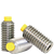 1/4"-20 x 3/16" Socket Set Screws, Nylon-Tip, 18-8 Stainless Steel, Coarse (UNC), Qty 100