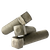3/4"-10 x 3 1/2" Square Head Set Screws, Oval Point, Plain Finish, Coarse (UNC), Case Hardened, Qty 25