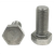 M16-2.00 x 40 mm Hex Cap Screws, 316 Stainless Steel A4, Full Thread, Coarse (UNC), DIN 933, Qty 25