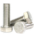 M12-1.75 x 20 mm Hex Cap Screws, 18-8 Stainless Steel A2, Full Thread, Coarse (UNC), DIN 933, Qty 50