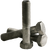 1/4"-20 x 1" Hex Bolts, Grade A, A307, Hot-Dipped Galvanized HDG, Coarse (UNC), Qty 150