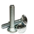 3/8"-16 x 1 1/2" Carriage Bolts, Grade 5, Zinc Cr+3, Full Thread, Coarse (UNC), Qty 100